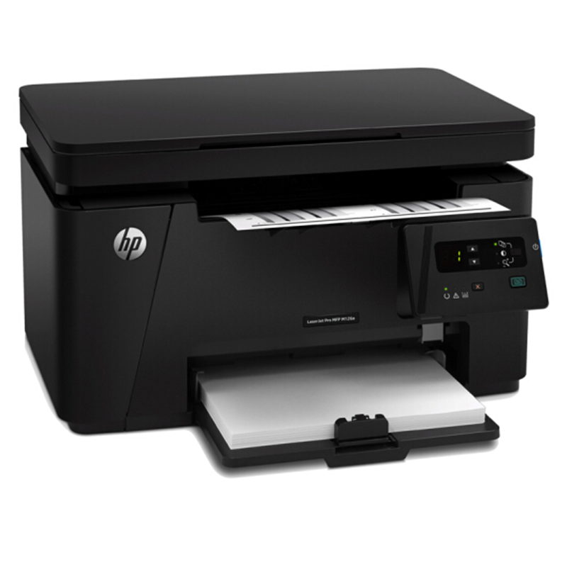 惠普/HP M126a 多功能一体机 A4黑白多功能激光打印机打印复印扫描三合一办公家用